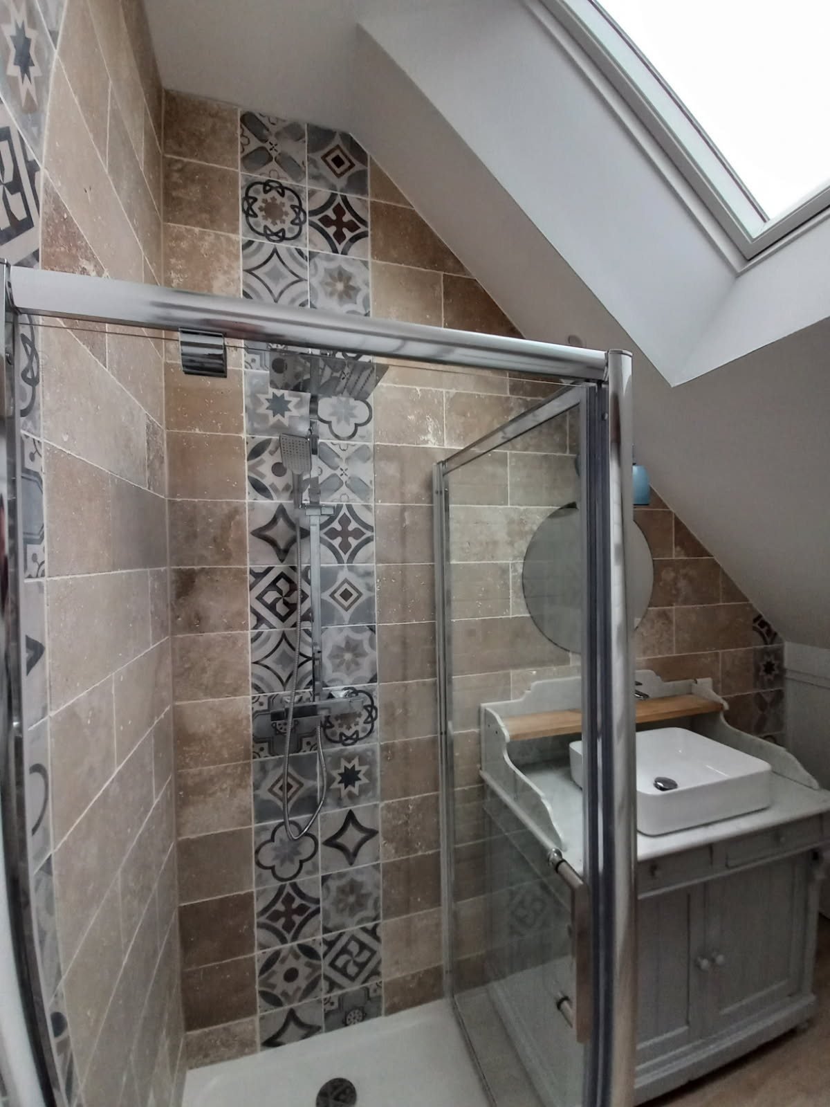 carrelage douche